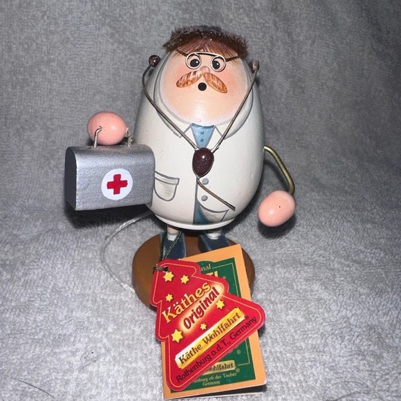 RARE NIB Original Duftl Mannchen Smokey Incense Smoky Doctor Kathe Wohlfahrt - Picture 2 of 8